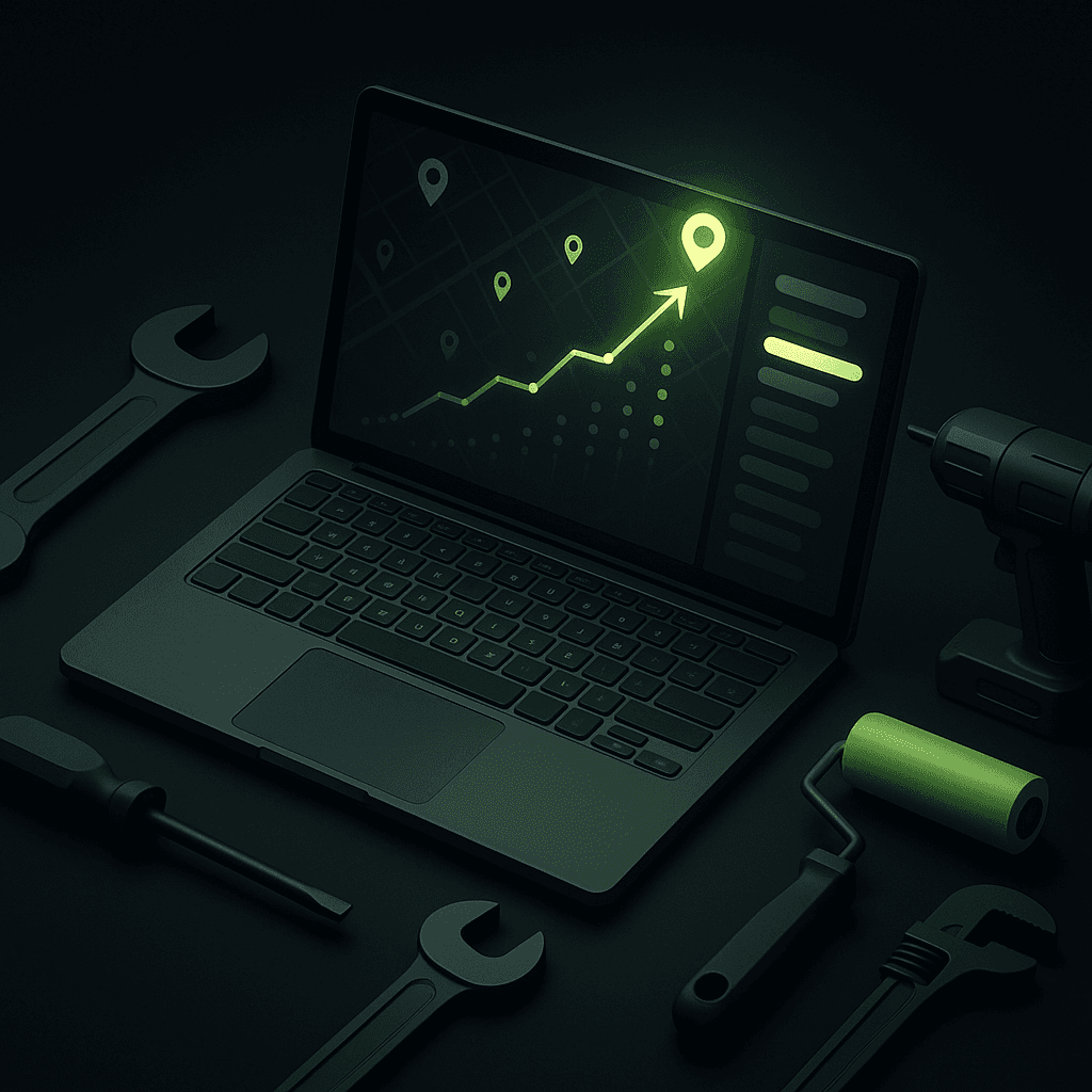 foundation repair seo - SEO results visualization